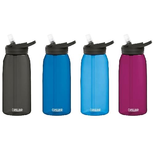 Customised Camelbak Water Bottles Eddy 1.0 Litre Flip Straw Sports Bottle